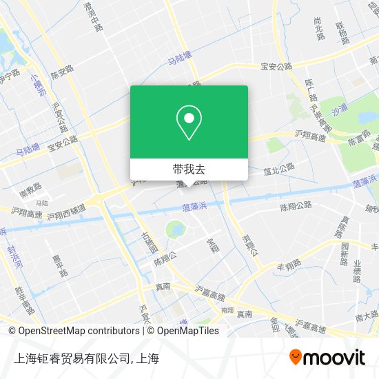 上海钜睿贸易有限公司地图