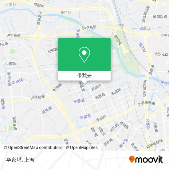 毕家塔地图