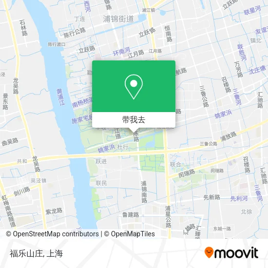 福乐山庄地图