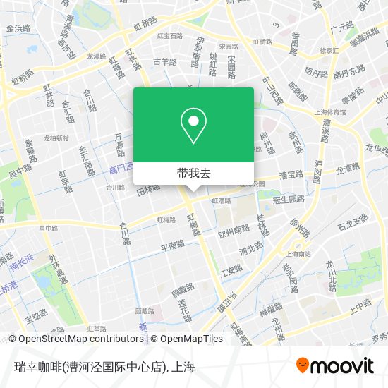 瑞幸咖啡(漕河泾国际中心店)地图