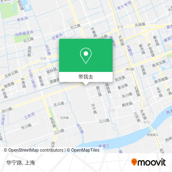 华宁路地图