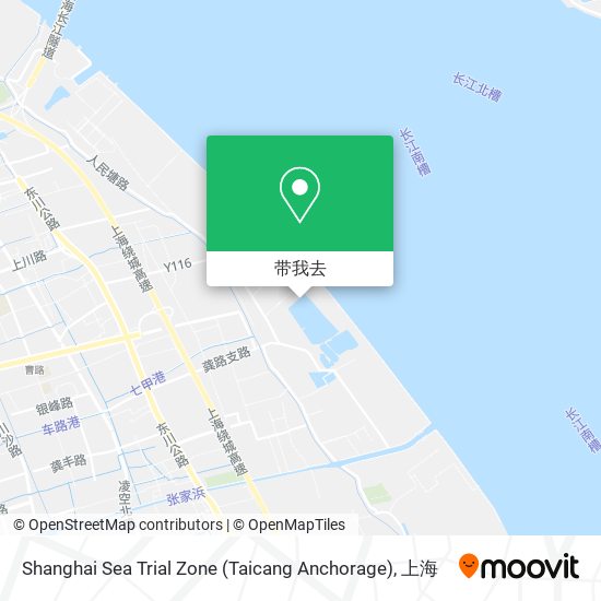 Shanghai Sea Trial Zone (Taicang Anchorage)地图