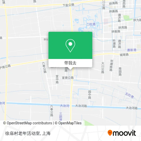 徐庙村老年活动室地图