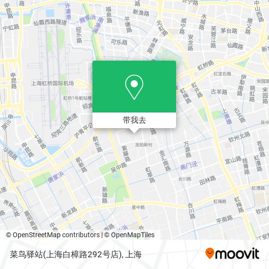 菜鸟驿站(上海白樟路292号店)地图