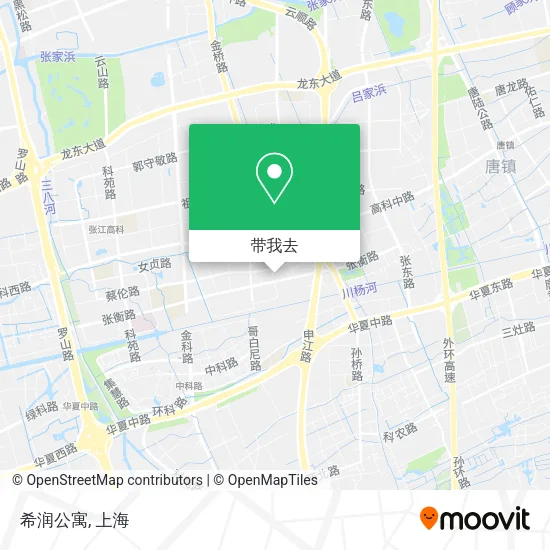 希润公寓地图