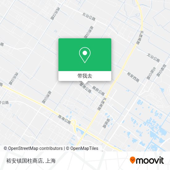 裕安镇国柱商店地图