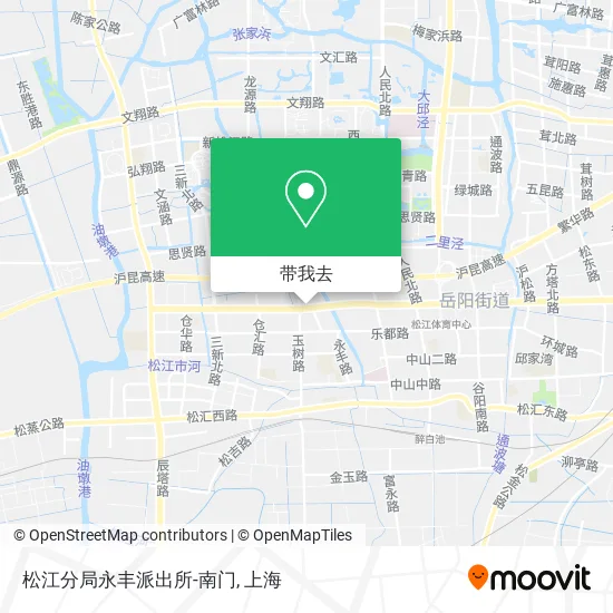 松江分局永丰派出所-南门地图