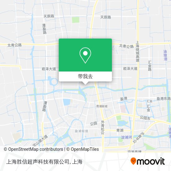 上海胜信超声科技有限公司地图