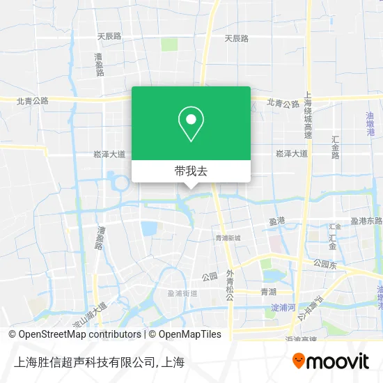 上海胜信超声科技有限公司地图