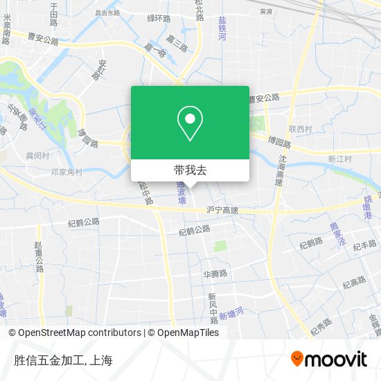 胜信五金加工地图