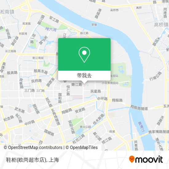 鞋柜(欧尚超市店)地图
