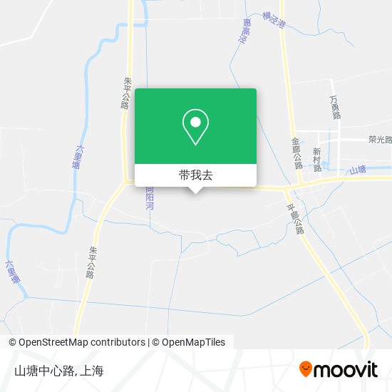 山塘中心路地图