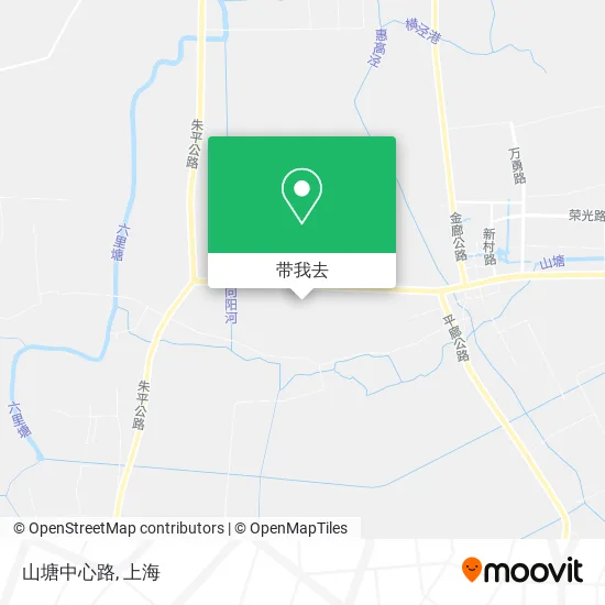 山塘中心路地图