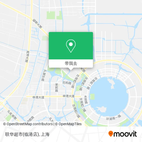 联华超市(临港店)地图