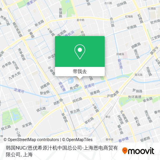 韩国NUC/恩优希原汁机中国总公司-上海恩电商贸有限公司地图