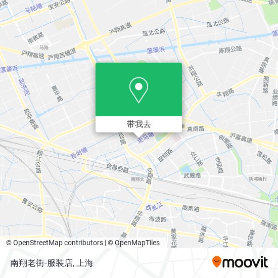 南翔老街-服装店地图