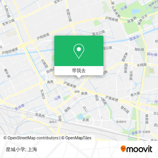 星城小学地图
