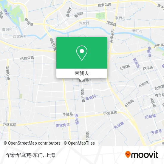 华新华庭苑-东门地图