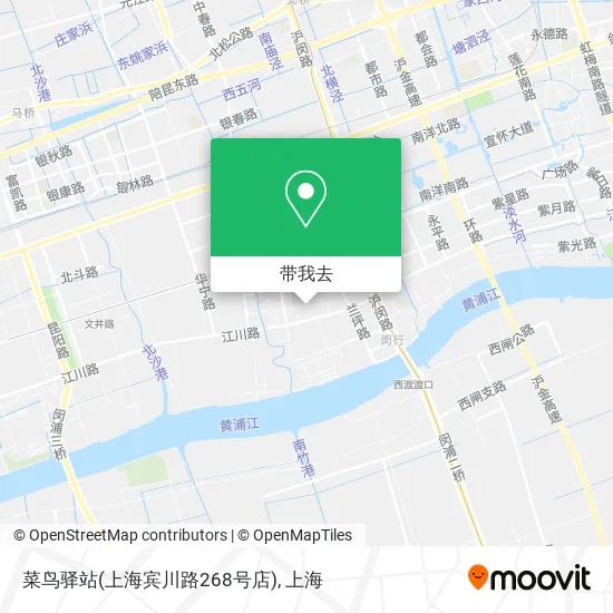 菜鸟驿站(上海宾川路268号店)地图