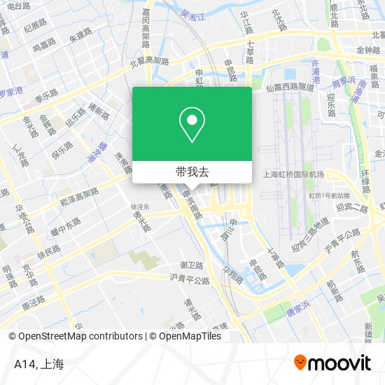 A14地图
