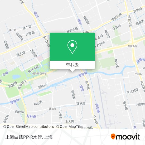 上海白蝶PP-R水管地图