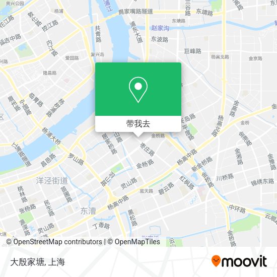 大殷家塘地图