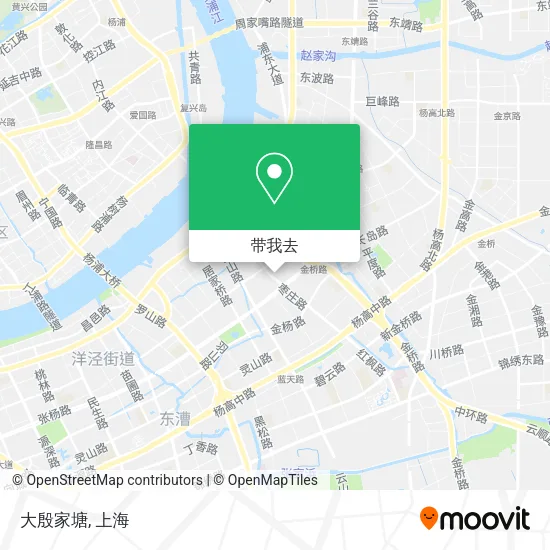 大殷家塘地图