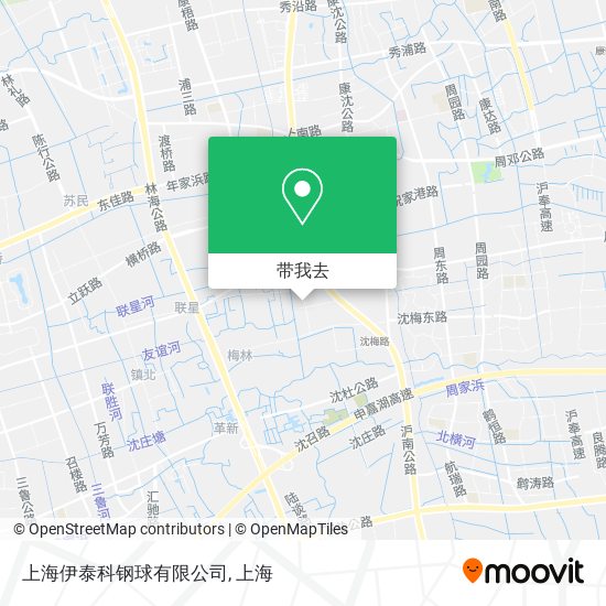 上海伊泰科钢球有限公司地图