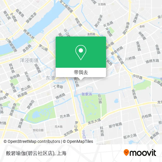 般箬瑜伽(碧云社区店)地图