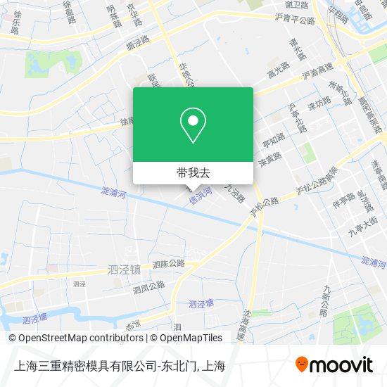 上海三重精密模具有限公司-东北门地图