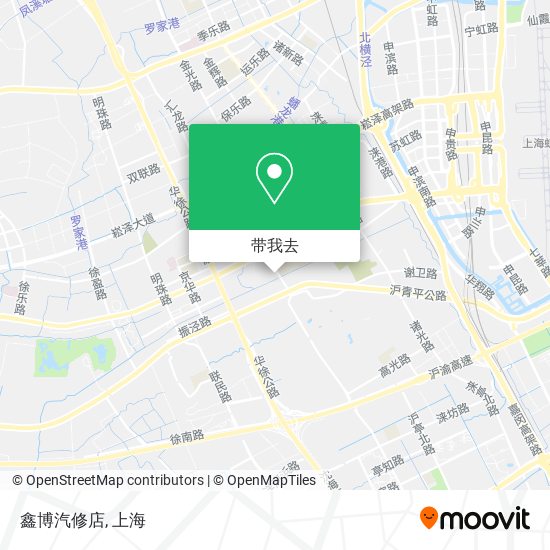 鑫博汽修店地图