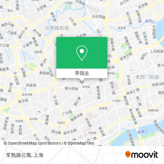 常熟路公寓地图