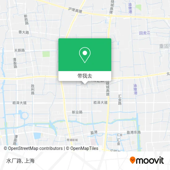 水厂路地图