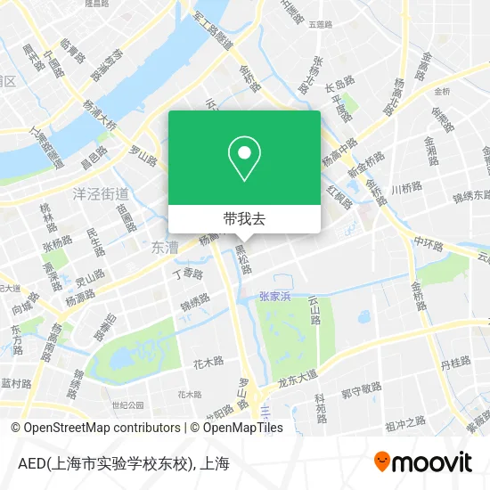 AED(上海市实验学校东校)地图