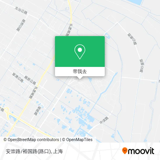 安崇路/裕国路(路口)地图