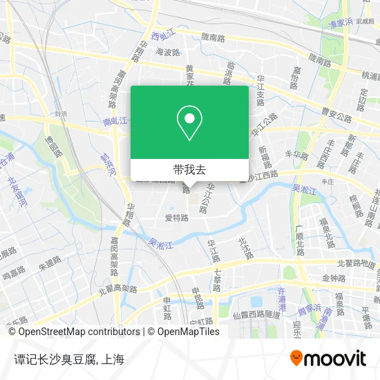 谭记长沙臭豆腐地图