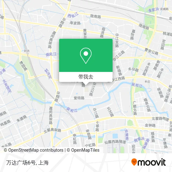 万达广场6号地图