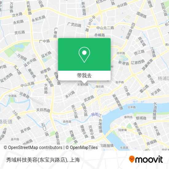 秀域科技美容(东宝兴路店)地图