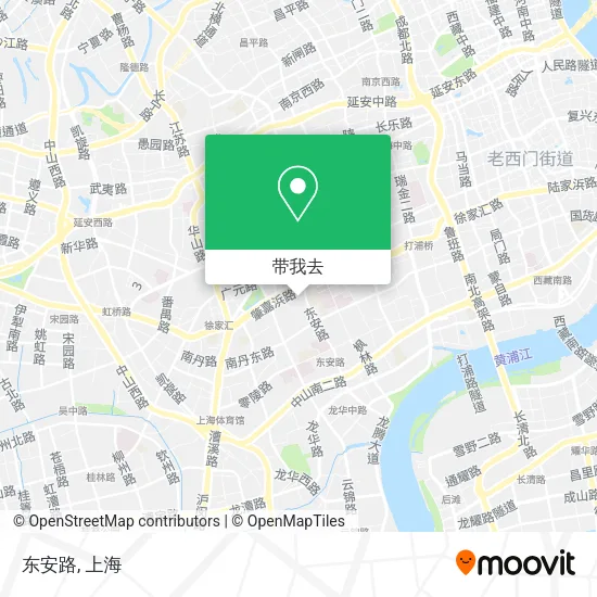东安路地图