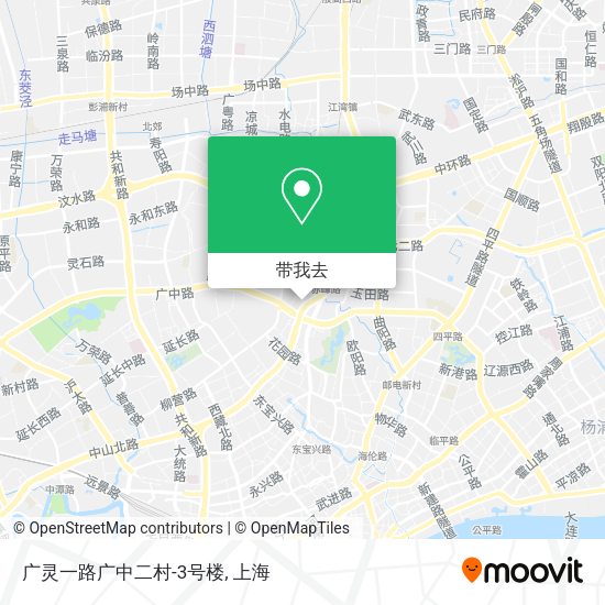广灵一路广中二村-3号楼地图