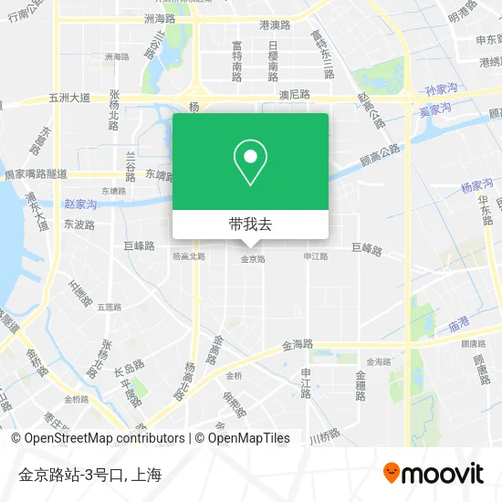 金京路站-3号口地图