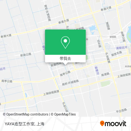 YAYA造型工作室地图