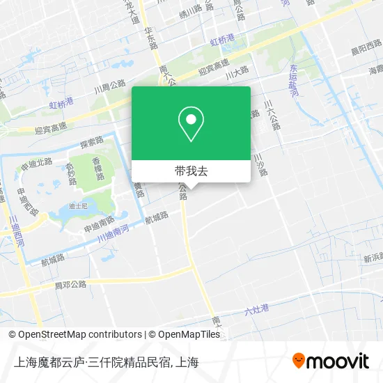 上海魔都云庐·三仟院精品民宿地图