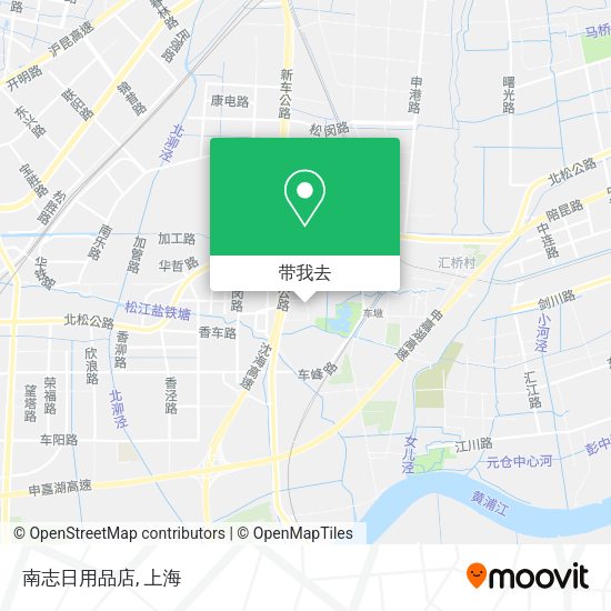 南志日用品店地图