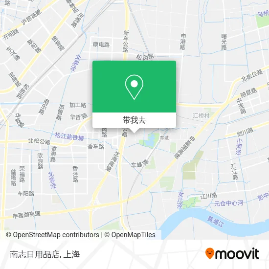 南志日用品店地图