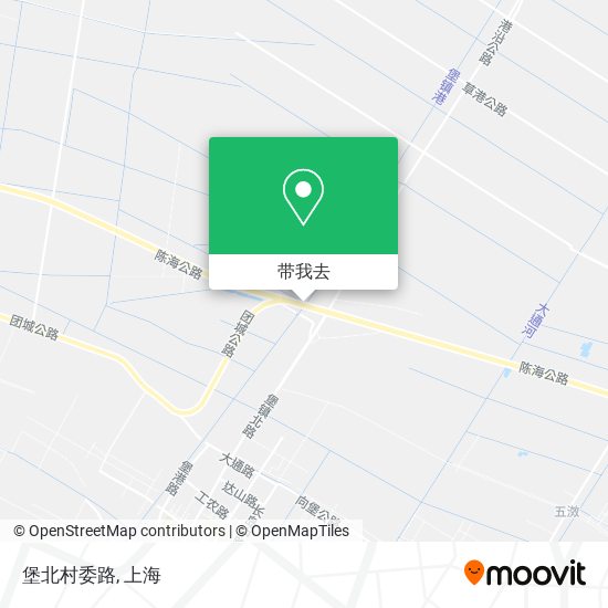 堡北村委路地图