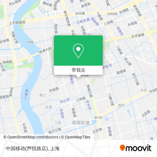 中国移动(芦恒路店)地图