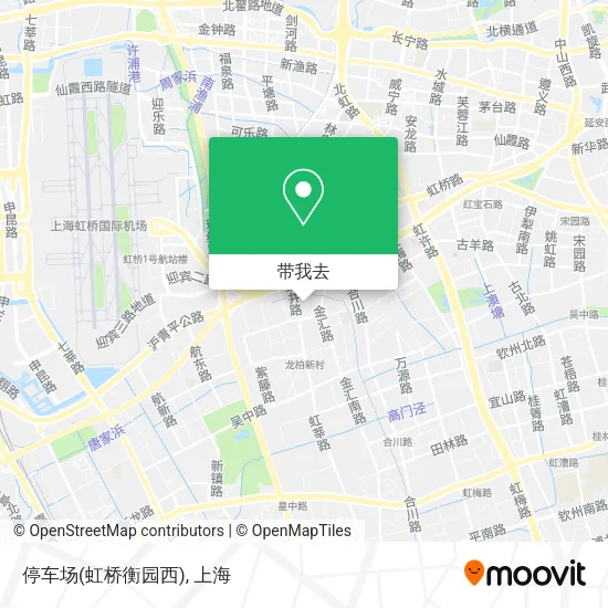 停车场(虹桥衡园西)地图