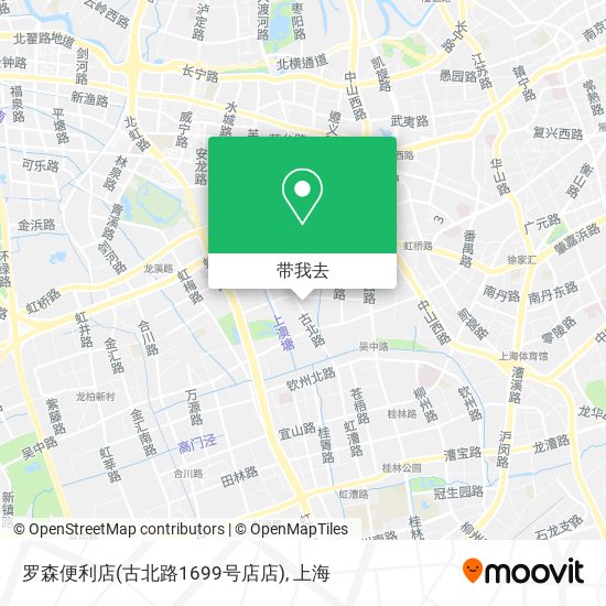 罗森便利店(古北路1699号店店)地图