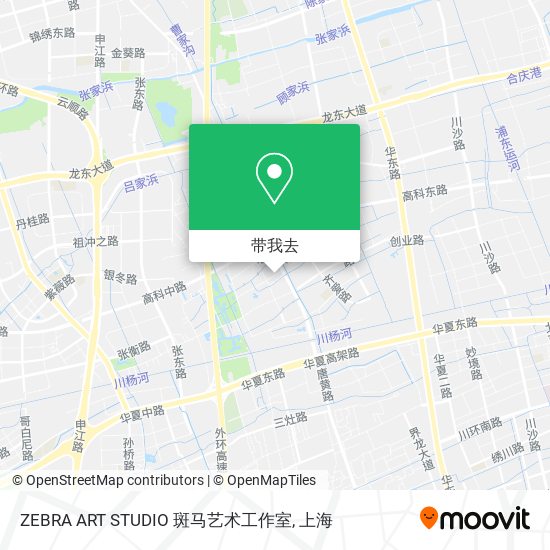 ZEBRA ART STUDIO 斑马艺术工作室地图